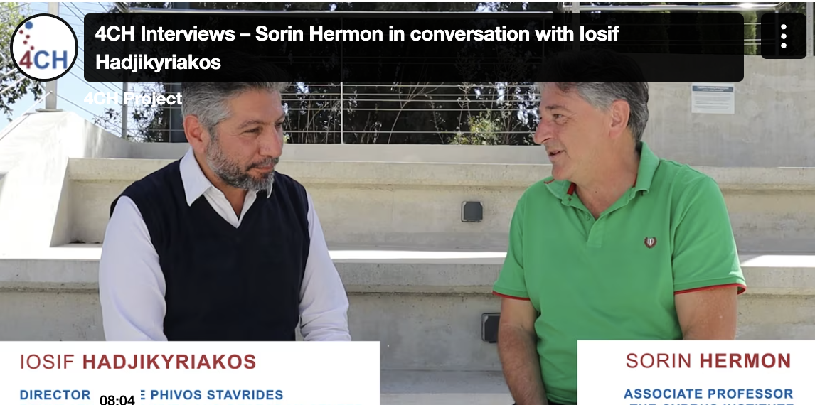 Sorin Hermon in conversation with Iosif Hadjikyriakos